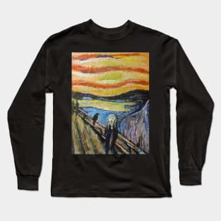 AS THE CROW WHISPERS TO A SCREAM Long Sleeve T-Shirt